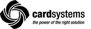 CARDSYSTEMS THE POWER OF THE RIGHT SOLUTION logo