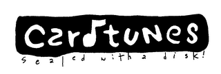 CARDTUNES SEALED WITH A DISK! logo