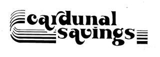 CARDUNAL SAVINGS logo