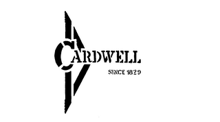 CARDWELL SINCE 1829 logo