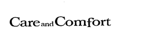 CARE AND COMFORT logo