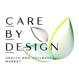 CARE BY DESIGN HEALTH AND WELLNESS MARKET logo