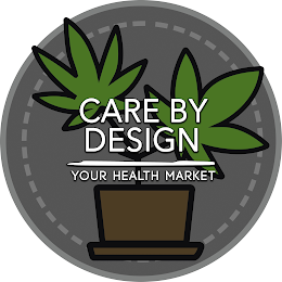 CARE BY DESIGN YOUR HEALTH MARKET logo