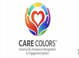 CARE COLORS COMMUNITY ASSISTANCE RECOGNITION & ENGAGEMENT SYSTEM logo