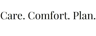 CARE. COMFORT. PLAN. logo