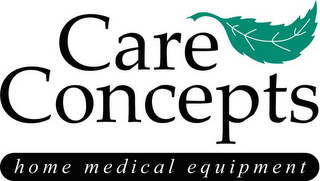 CARE CONCEPTS HOME MEDICAL EQUIPMENT logo