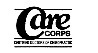 CARE CORPS CERTIFIED DOCTORS OF CHIROPRACTIC logo