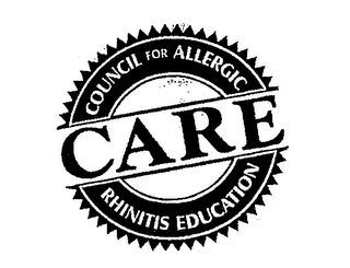 CARE COUNCIL FOR ALLERGIC RHINITIS EDUCATION logo