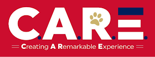C.A.R.E. CREATING A REMARKABLE EXPERIENCE logo