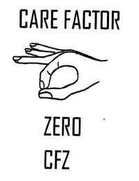 CARE FACTOR ZERO CFZ logo