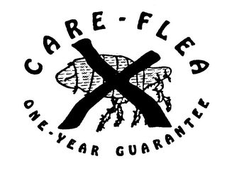 CARE-FLEA ONE-YEAR GUARANTEE logo