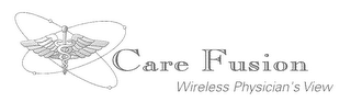 CARE FUSION WIRELESS PHYSICIAN'S VIEW logo
