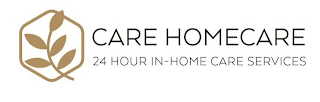CARE HOMECARE 24-HOUR IN-HOME CARE SERVICES logo