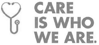 CARE IS WHO WE ARE. logo