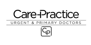 CARE PRACTICE URGENT & PRIMARY DOCTORS CP logo