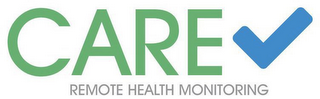 CARE REMOTE HEALTH MONITORING logo