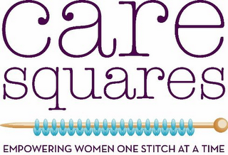 CARE SQUARES EMPOWERING WOMEN ONE STITCH AT A TIME logo