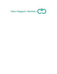 CARE + SUPPORT + SERVICE logo