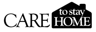 CARE TO STAY HOME logo