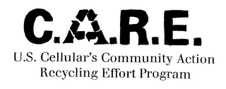 C.A.R.E. U.S. CELLULAR'S COMMUNITY ACTION RECYCLING EFFORT PROGRAM logo