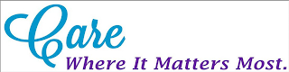 CARE WHERE IT MATTERS MOST. logo