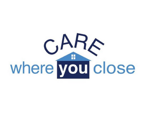 CARE WHERE YOU CLOSE logo