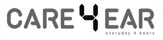 CARE4EAR EVERYDAY 4 HOURS logo