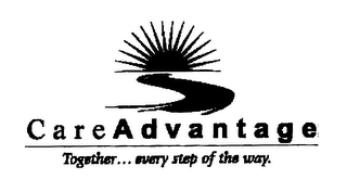 CAREADVANTAGE TOGETHER...EVERY STEP OF THE WAY. logo