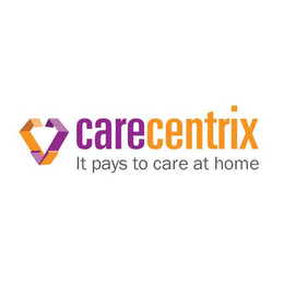 CARECENTRIX IT PAYS TO CARE AT HOME logo