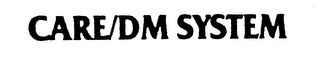 CARE/DM SYSTEM logo