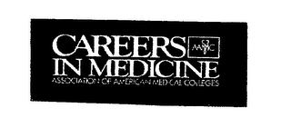 CAREERS IN MEDICINE AAMC ASSOCIATION OF AMERICAN MEDICAL COLLEGES logo
