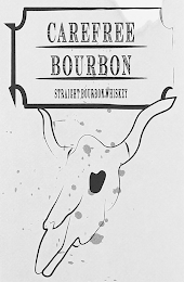 CAREFREE BOURBON STRAIGHT BOURBON WHISKEY logo