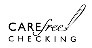 CAREFREE CHECKING logo