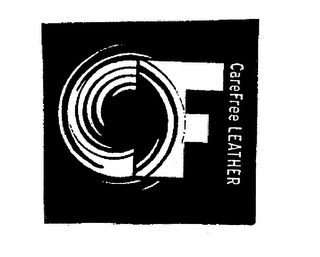 CAREFREE LEATHER - CF logo