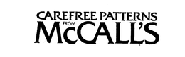 CAREFREE PATTERNS FROM MCCALL'S logo