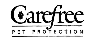 CAREFREE PET PROTECTION logo