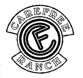 CAREFREE RANCH CF logo