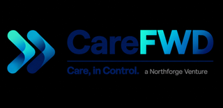 CAREFWD CARE, IN CONTROL. A NORTHFORGE VENTURE logo