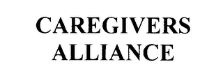 CAREGIVERS ALLIANCE logo