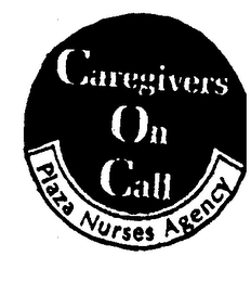 CAREGIVERS ON CALL PLAZA NURSES AGENCY logo