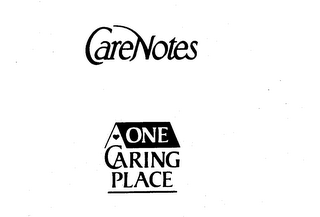 CARENOTES ONE CARING PLACE logo