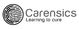 CARENSICS LEARNING TO CURE logo