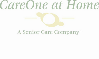 CAREONE AT HOME A SENIOR CARE COMPANY logo