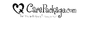 CAREPACKAGE.COM, THE "CLICK AND EASY" WAY TO SHOW YOU CARE logo