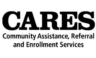 CARES COMMUNITY ASSISTANCE, REFERRAL AND ENROLLMENT SERVICES logo