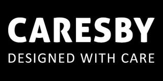 CARESBY DESIGNED WITH CARE logo