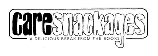 CARESNACKAGES A DELICIOUS BREAK FROM THE BOOKS logo