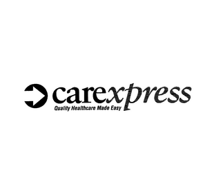 CAREXPRESS QUALITY HEALTHCARE MADE EASY logo