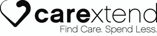 CAREXTEND FIND CARE. SPEND LESS. logo