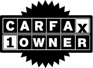 CARFAX 1 OWNER logo